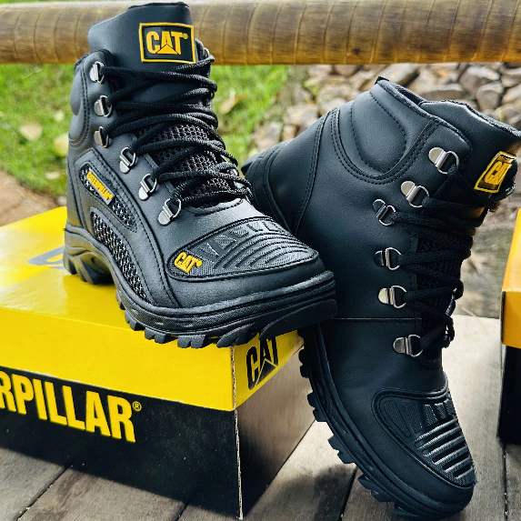 Bota Coturno CAT Botina Caterpillar Impermeável