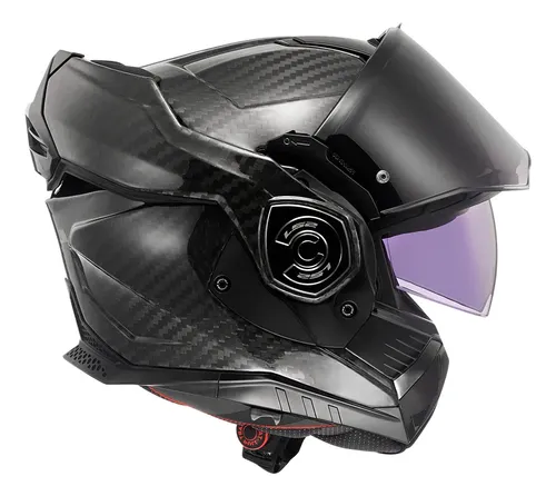 Review: Capacete LS2 FF901: Conforto e Segurança em Alta Velocidade 3 Capacete LS2 FF901 Advant X Carbon Solid Preto